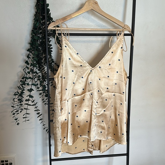 ASOS silky tie strap tank top - Picture 4 of 4